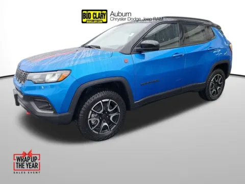Blue 2026 Jeep Compass Trailhawk for sale in Auburn, WA