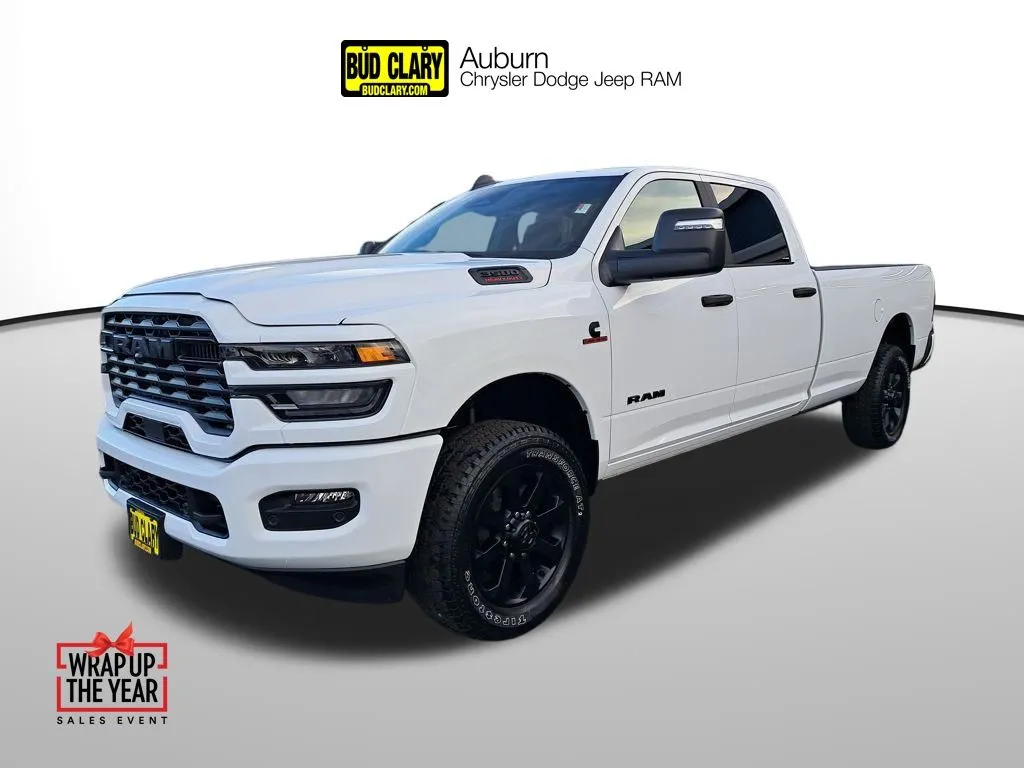 White 2026 Ram 3500 Big Horn for sale in Auburn, WA