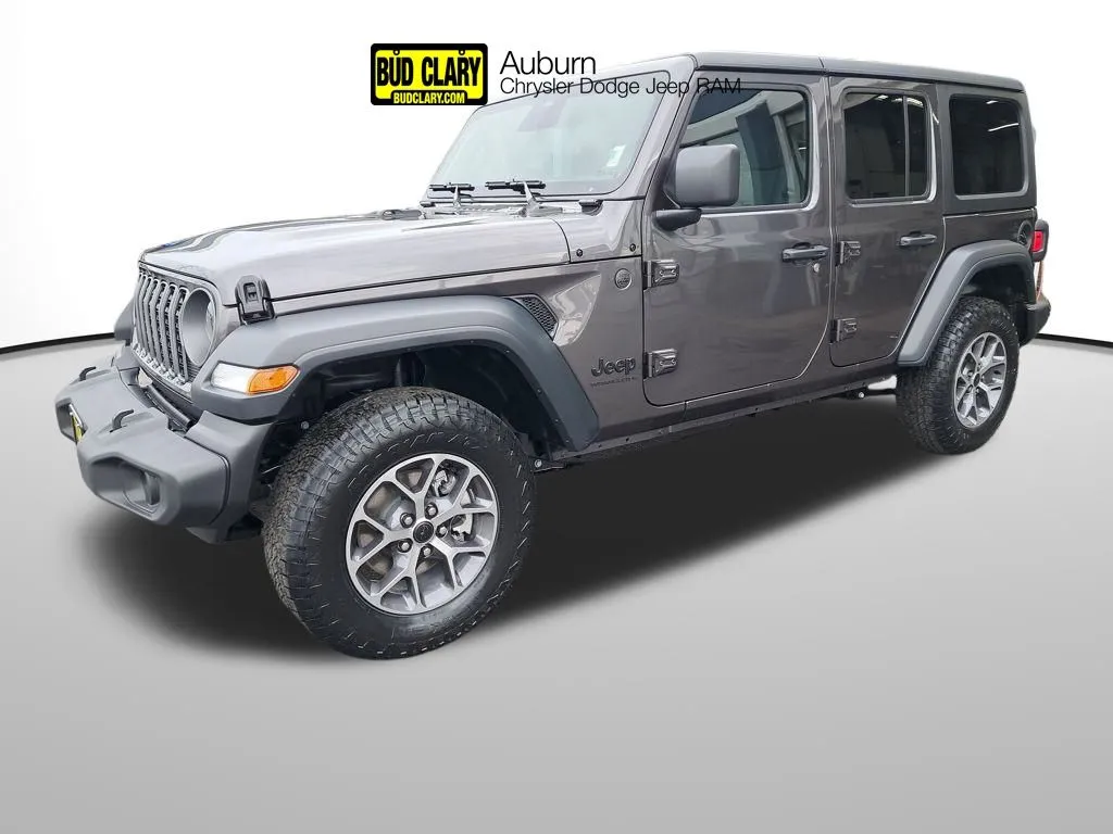 Beige 2026 Jeep Wrangler Sport S for sale in Auburn, WA