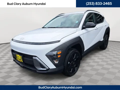 White 2026 Hyundai Kona SEL Sport for sale in Auburn, WA