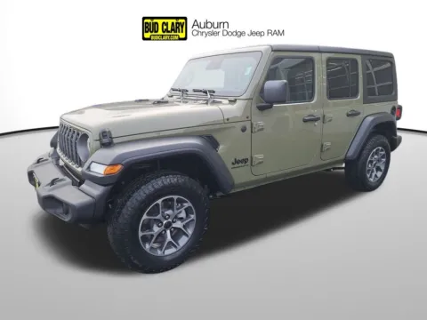 Green 2026 Jeep Wrangler Sport S for sale in Auburn, WA