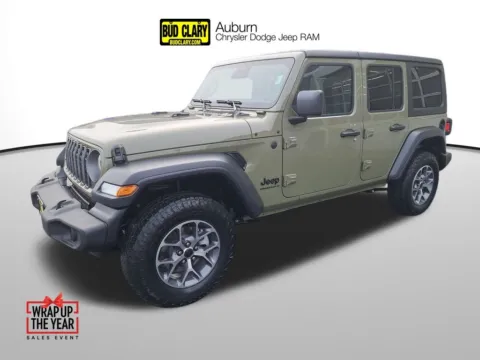 Green 2026 Jeep Wrangler Sport S for sale in Auburn, WA