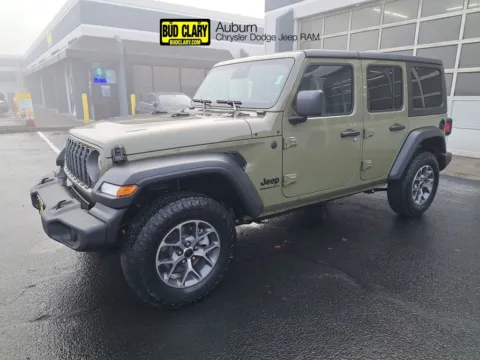 Green 2026 Jeep Wrangler Sport S for sale in Auburn, WA