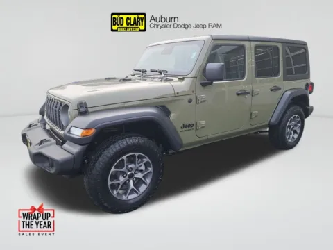 Green 2026 Jeep Wrangler Sport S for sale in Auburn, WA