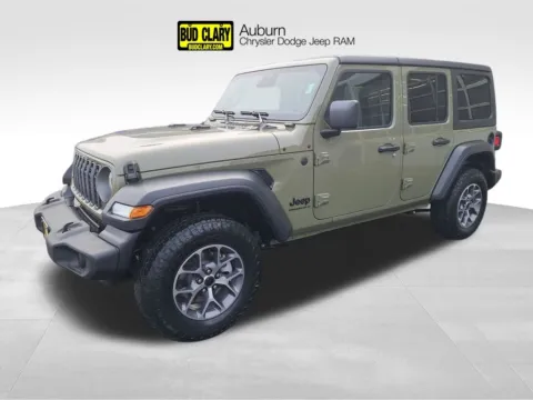 Green 2026 Jeep Wrangler Sport S for sale in Auburn, WA