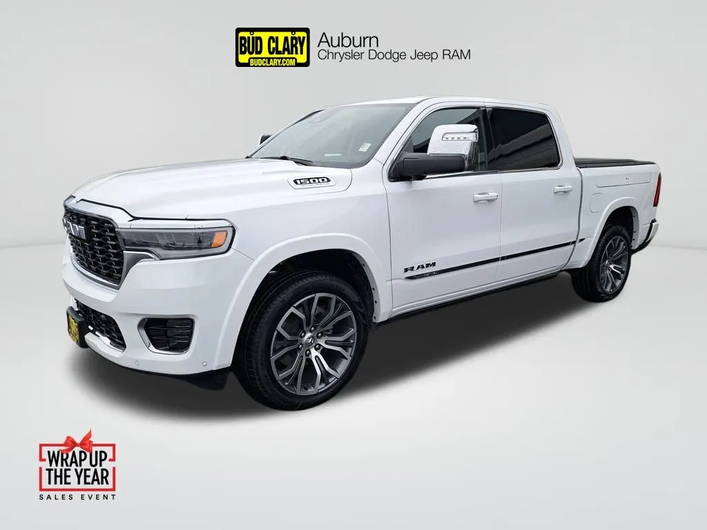 White 2026 Ram 1500 Tungsten for sale in Auburn, WA