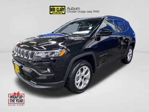 Black 2026 Jeep Compass Latitude for sale in Auburn, WA