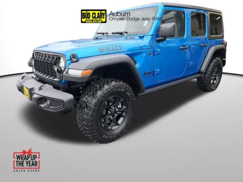 Blue 2026 Jeep Wrangler Willys for sale in Auburn, WA
