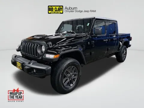 Black 2026 Jeep Gladiator Sport S for sale in Auburn, WA