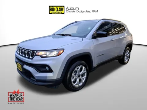 Silver 2026 Jeep Compass Latitude for sale in Auburn, WA