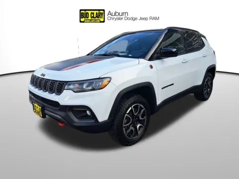 White 2025 Jeep Compass Trailhawk for sale in Auburn, WA