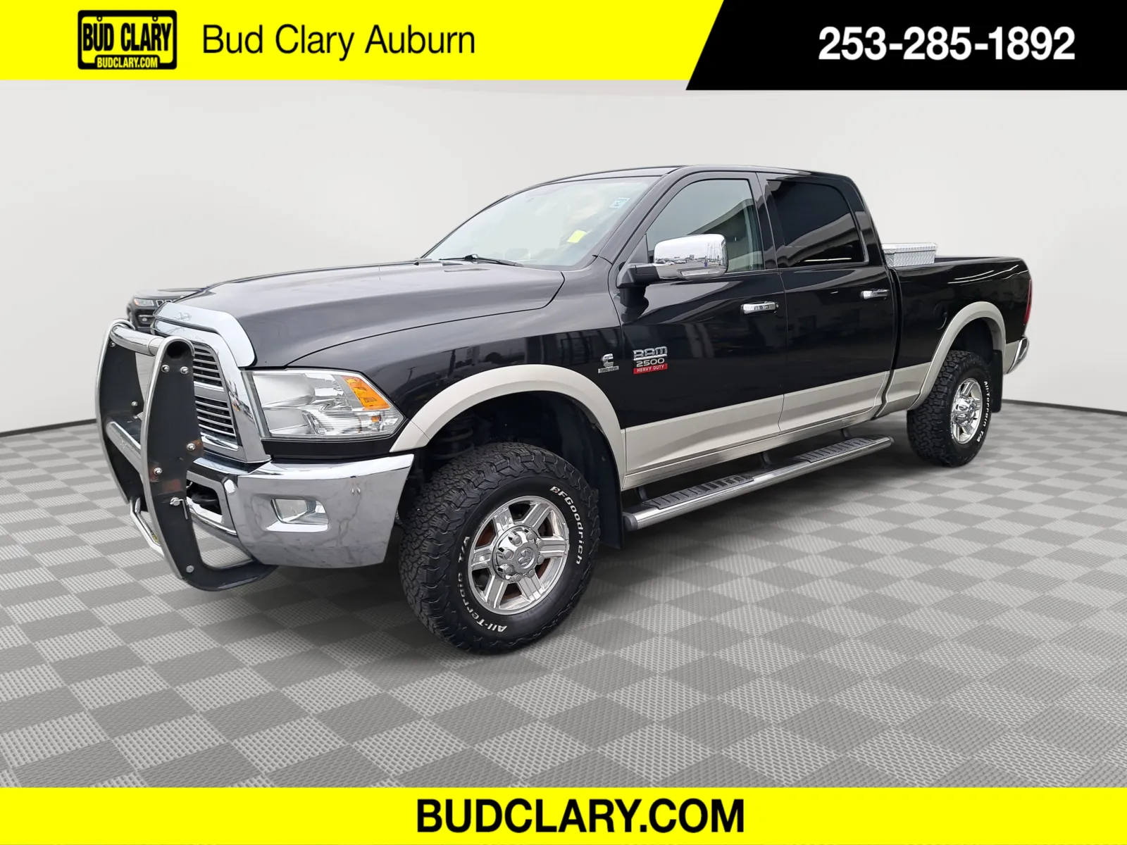Black 2010 Dodge Ram 2500 Laramie for sale in Auburn, WA