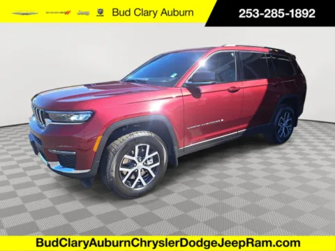 Red 2025 Jeep Grand Cherokee L Limited for sale in Auburn, WA