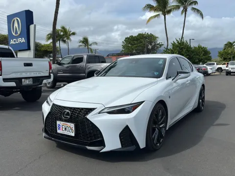 White 2021 Lexus IS 350 F SPORT for sale in Kahului, HI