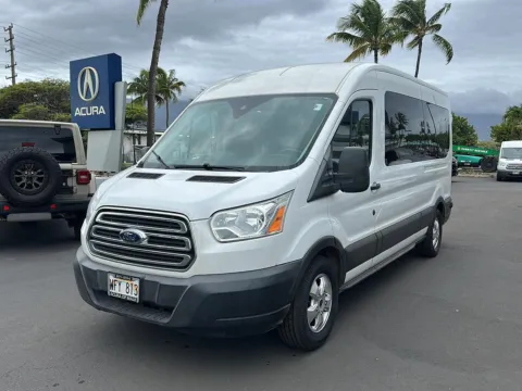 White 2019 Ford Transit Passenger Wagon XLT for sale in Kahului, HI