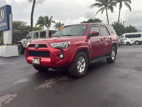 Red 2019 Toyota 4Runner SR5 for sale in Kahului, HI