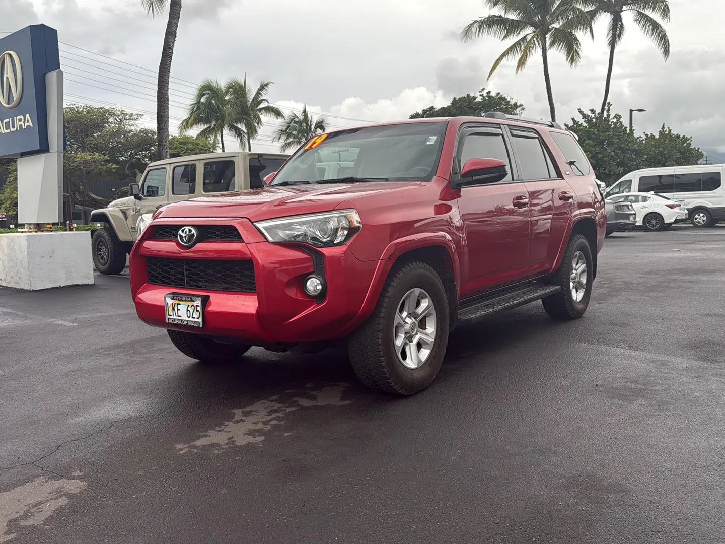 Red 2019 Toyota 4Runner SR5 for sale in Kahului, HI