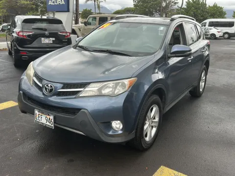 Blue 2014 Toyota RAV4 XLE for sale in Kahului, HI