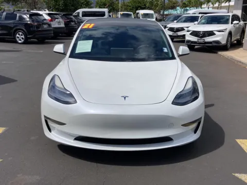 White 2021 Tesla Model 3 Standard Range Plus for sale in Kahului, HI