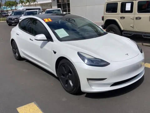 Another view of 2021 Tesla Model 3 Standard Range Plus for sale in Kahului, HI at Acura of Maui