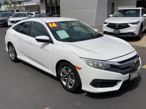 Another view of 2016 Honda Civic Sedan LX for sale in Kahului, HI at Acura of Maui