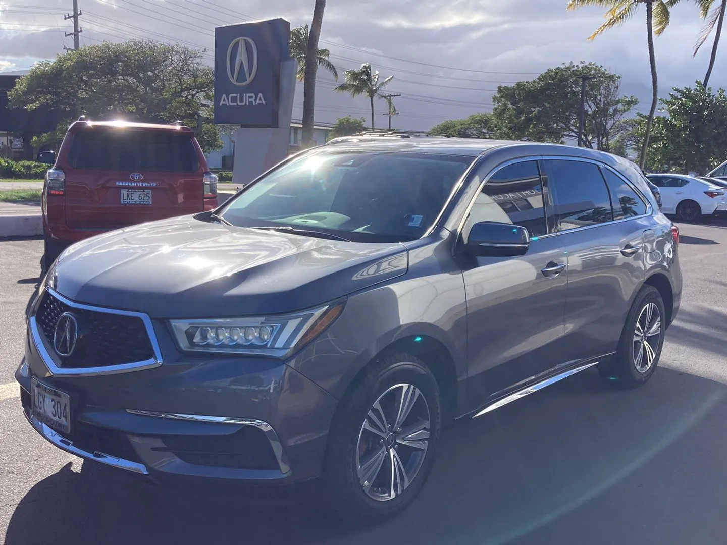 Gray 2017 Acura MDX BASE for sale in Kahului, HI