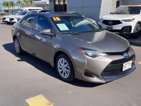 Another view of 2018 Toyota Corolla LE for sale in Kahului, HI at Acura of Maui