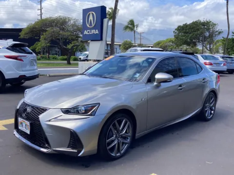 Silver 2017 Lexus IS Turbo for sale in Kahului, HI