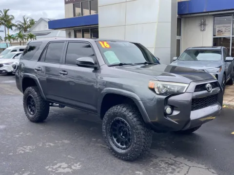Another view of 2016 Toyota 4Runner SR5 for sale in Kahului, HI at Acura of Maui