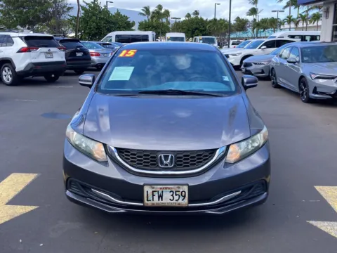 Photos of 2015 Honda Civic Sedan LX for sale in Kahului, HI at Acura of Maui