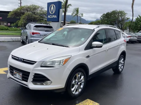 White 2014 Ford Escape Titanium for sale in Kahului, HI