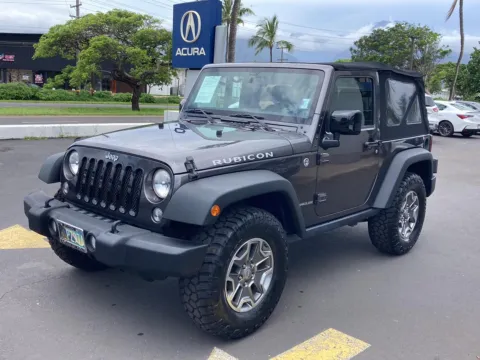 Gray 2014 Jeep Wrangler Rubicon for sale in Kahului, HI