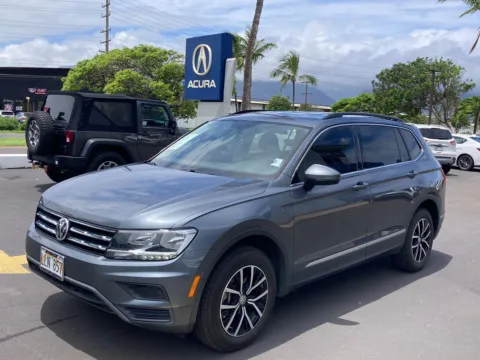 Gray 2021 Volkswagen Tiguan SE for sale in Kahului, HI
