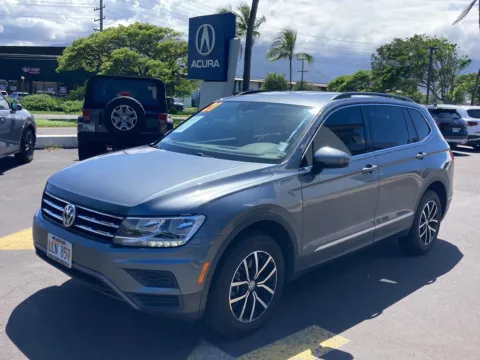 Gray 2021 Volkswagen Tiguan SE for sale in Kahului, HI