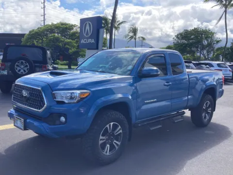 Blue 2019 Toyota Tacoma TRD Sport for sale in Kahului, HI
