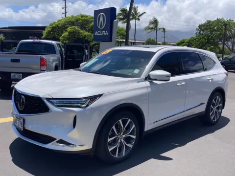White 2023 Acura MDX w/Technology Package for sale in Kahului, HI