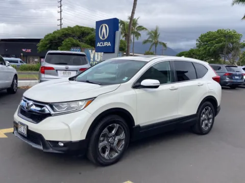 White 2018 Honda CR-V EX for sale in Kahului, HI