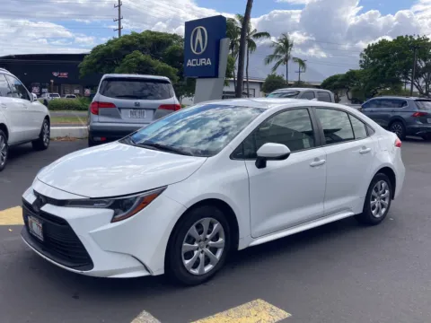 White 2024 Toyota Corolla LE for sale in Kahului, HI