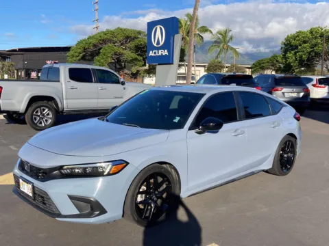 Gray 2023 Honda Civic Hatchback Sport for sale in Kahului, HI
