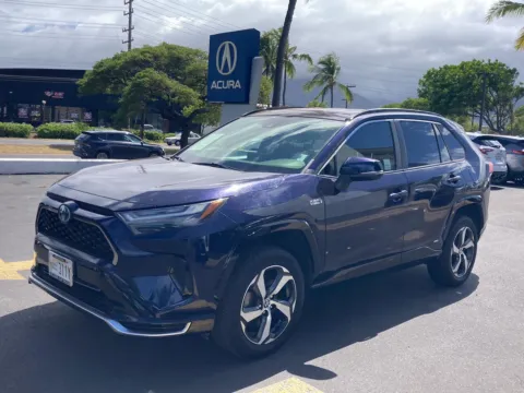 Blue 2022 Toyota RAV4 Prime SE for sale in Kahului, HI