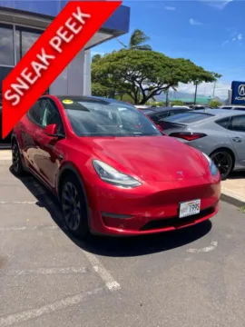 Red 2021 Tesla Model Y Long Range for sale in Kahului, HI