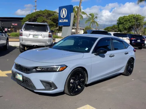 Gray 2024 Honda CIVIC SPRT for sale in Kahului, HI