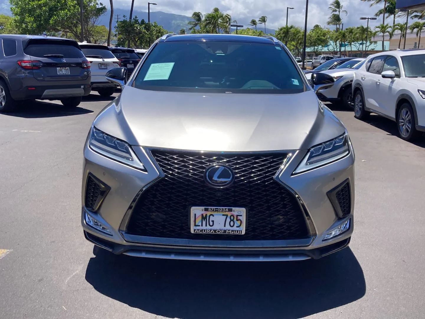 2022 Lexus RX350 FSPORTH at Acura of Maui, photo 2