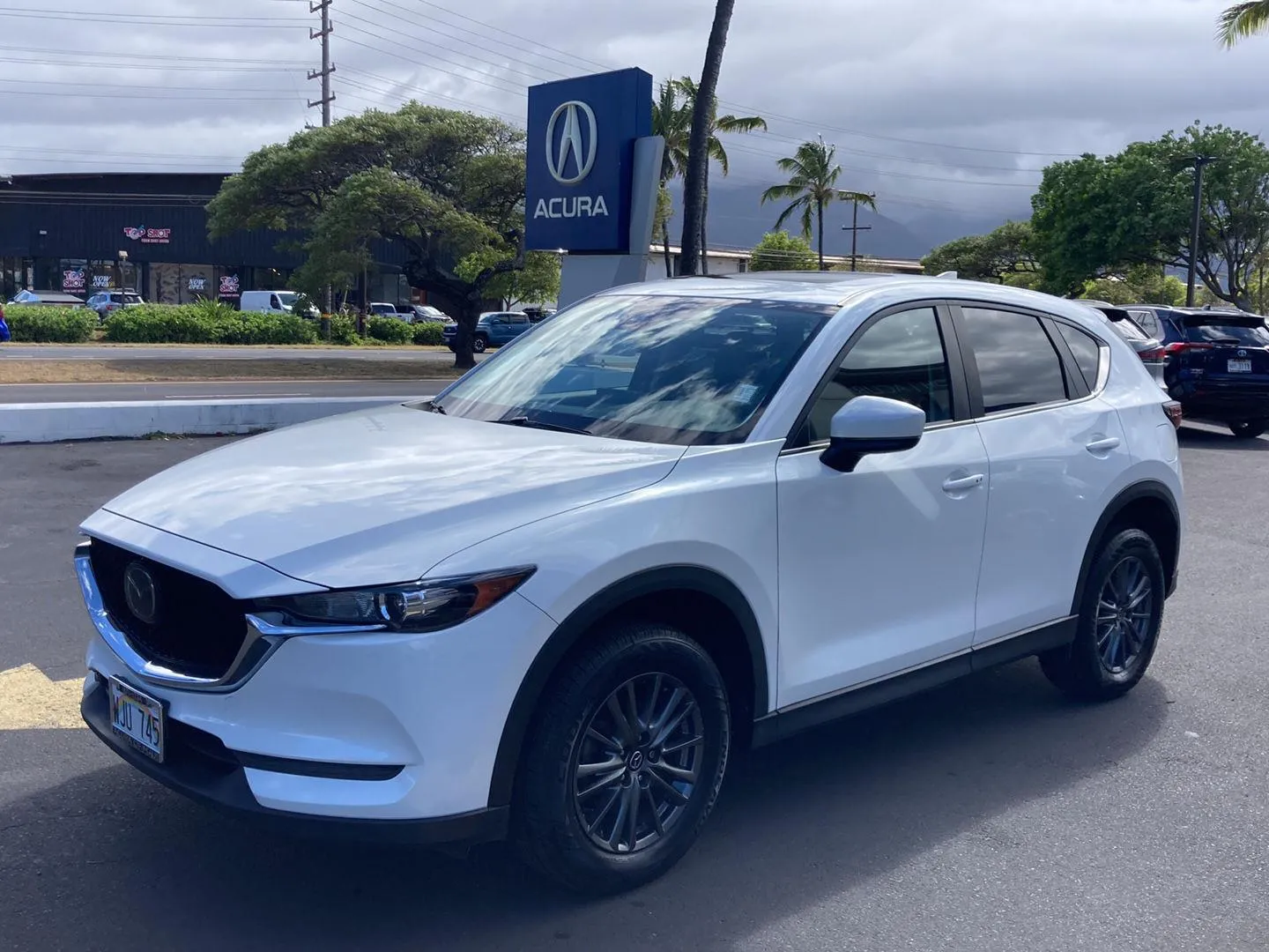 White 2021 Mazda CX-5 Touring for sale in Kahului, HI