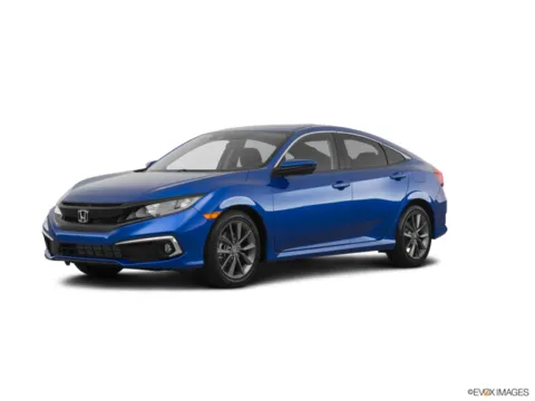Blue 2021 Honda Civic Sedan EX for sale in Kahului, HI