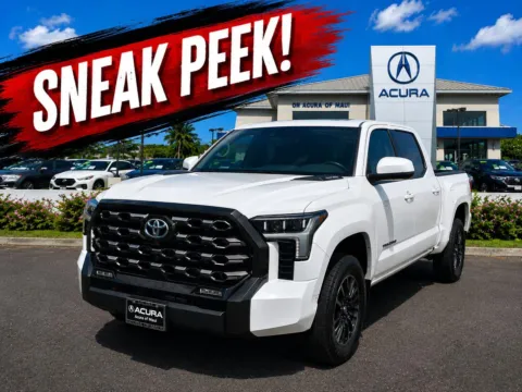 White 2022 Toyota Tundra Platinum Hybrid for sale in Kahului, HI