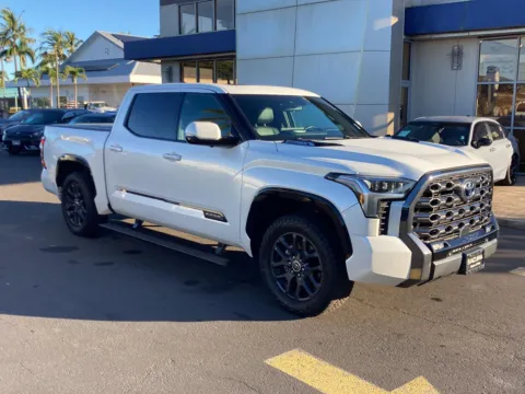 Another view of 2022 Toyota Tundra Platinum Hybrid for sale in Kahului, HI at Acura of Maui