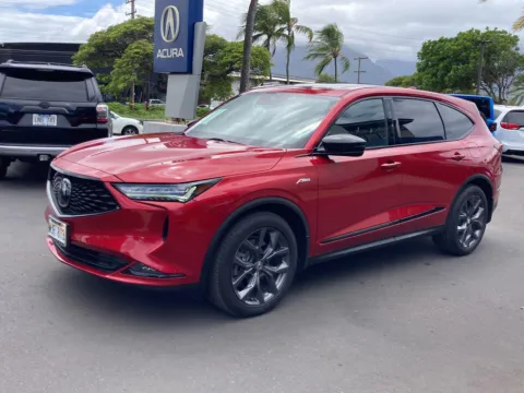 Red 2022 Acura MDX w/A-Spec Package for sale in Kahului, HI