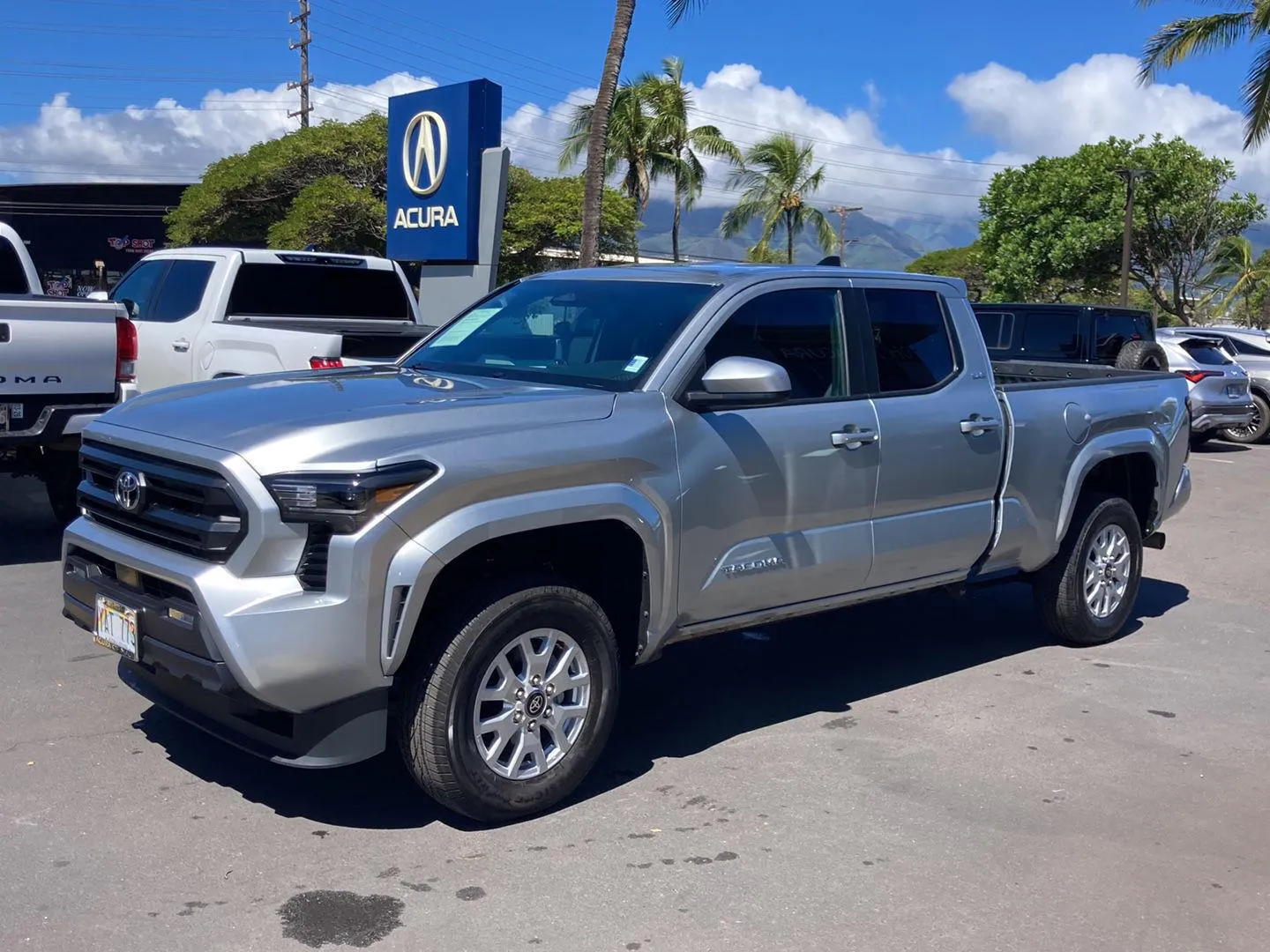 Silver 2025 Toyota Tacoma SR5 for sale in Kahului, HI