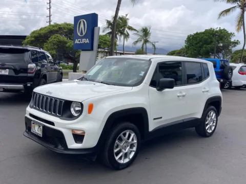 White 2023 Jeep Renegade Latitude for sale in Kahului, HI